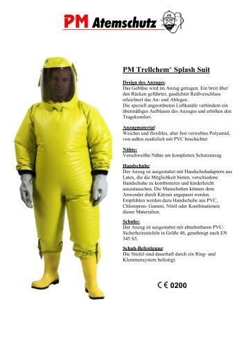 Splash Suit - PM Atemschutz