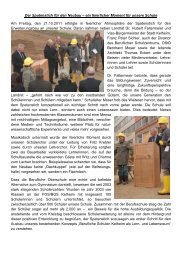 Neues von der Baustelle als pdf hier! - Berufsschule, BOS und FOS ...