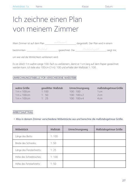 Architektur in der Grundschule S. 26-29 - beim CARE-LINE Verlag