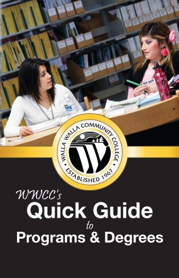 Quick Guide - Walla Walla Community College