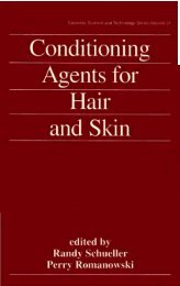 Conditioning Agents for Hair and Skin