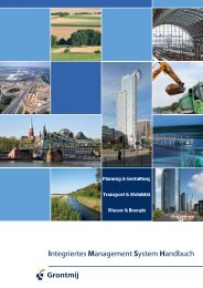 Integriertes Management System Handbuch - Grontmij