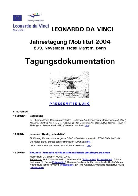 Tagungsdokumentation - DAAD