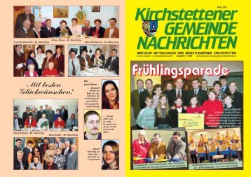 Gemeindezeitung, 1. Quartal 2005 - Marktgemeinde Kirchstetten
