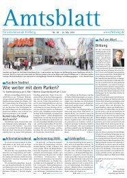 Wie weiter mit dem Parken? - Universitätsstadt Freiberg