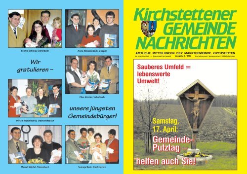 Gemeindezeitung, 01. Quartal 2004 - Marktgemeinde Kirchstetten