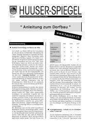 März - Mai [PDF, 573 KB] - Gemeinde Hausen am Albis