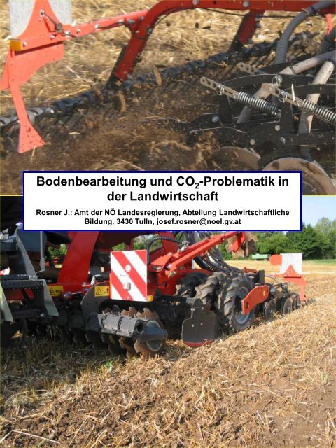 Bodenbearbeitung und CO2-Problematik - Land-Impulse