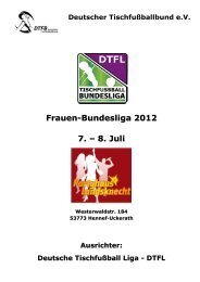 Frauen-Bundesliga 2012 7. – 8. Juli - DTFB