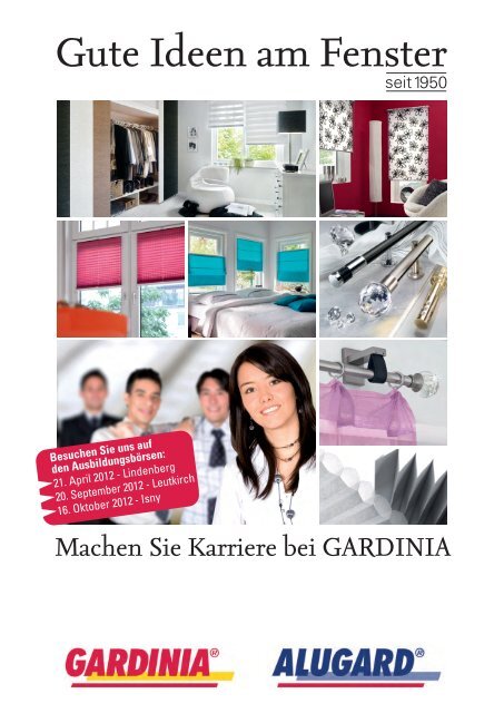 Machen Sie Karriere bei GARDINIA