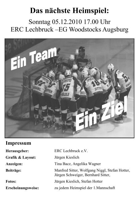 EA Schongau 1b „Mammuts“ - ERC Lechbruck