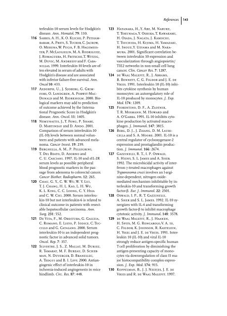 Cancer Immune Therapy Edited by G. Stuhler and P. Walden ...