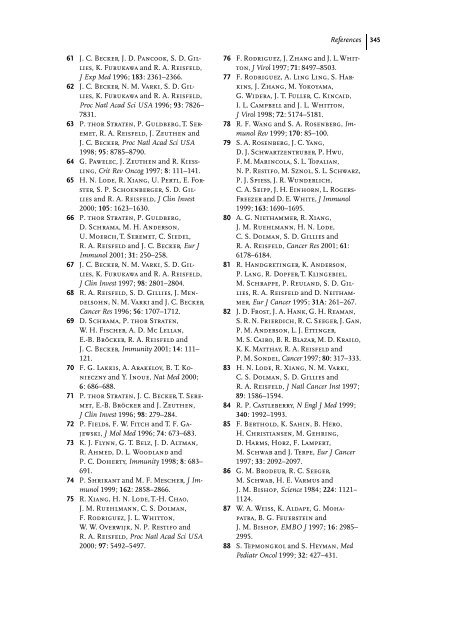 Cancer Immune Therapy Edited by G. Stuhler and P. Walden ...