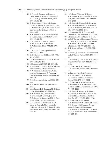 Cancer Immune Therapy Edited by G. Stuhler and P. Walden ...