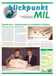 Dominik Klein - Sportbotschafter des Landkreises Miltenberg