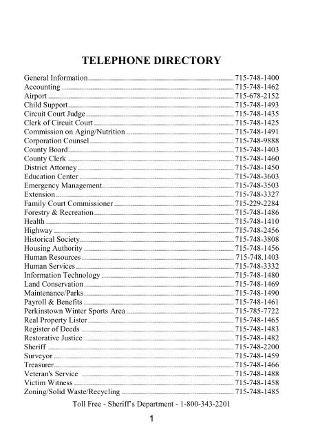 OFFICIAL DIRECTORY 2012 – 2013 - Taylor County