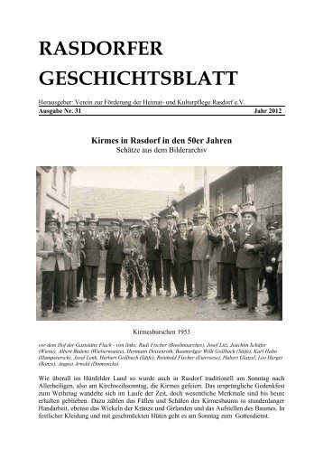 Ausgabe 31 - Rasdorf