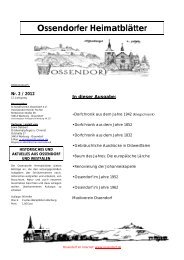 Ausgabe 2012 2 - Ossendorf