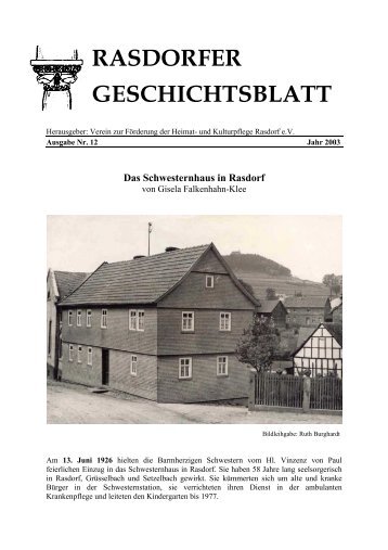 Ausgabe 12 - Rasdorf