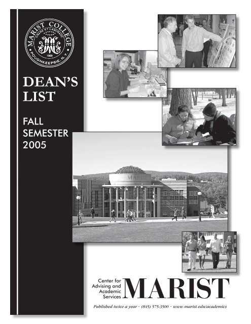 DEAN'S LIST - Marist College