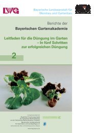 Leitfaden für die Düngung im Garten - Bayerische Landesanstalt für ...