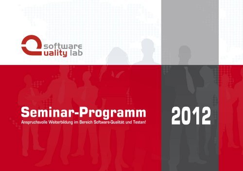 Aktuelles Seminar-Programm [PDF] - Software Quality Lab