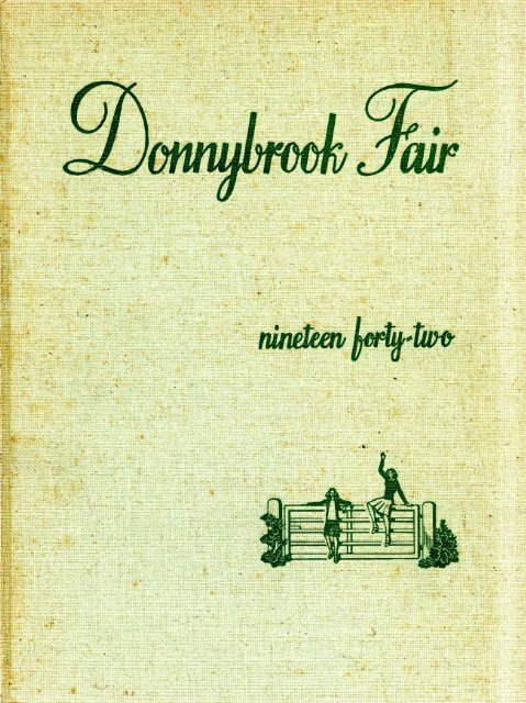 Donnybrook Fair 1942 - Goucher College