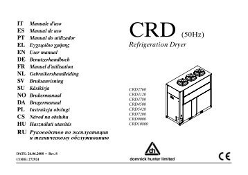 CRD (50Hz) - domnick hunter