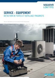 SERVICE - EqUIPEMENT - VULKAN France