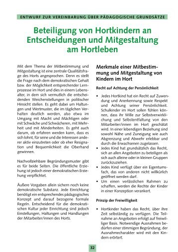 Hortbaustein - Ministerium für Bildung, Jugend und Sport (MBJS)