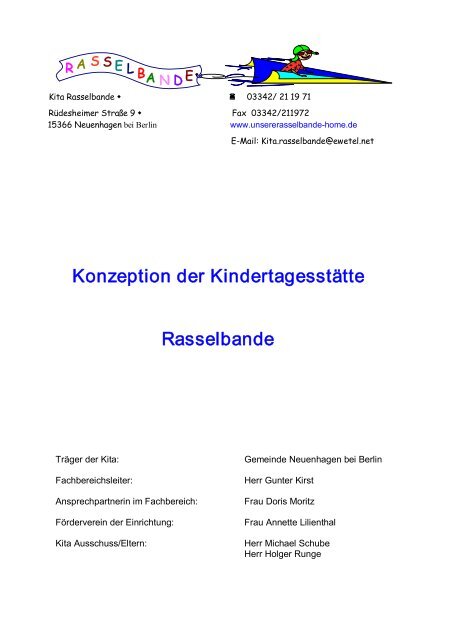 Konzept - Kita-Rasselbande.com