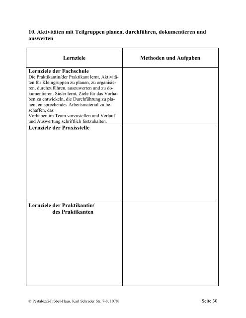 Leitfaden zum Pflichtpraktikum.pdf - Das Pestalozzi-Fröbel-Haus