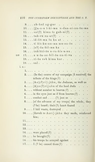 The Cuneiform inscriptions and the Old Testament; - The Search For ...