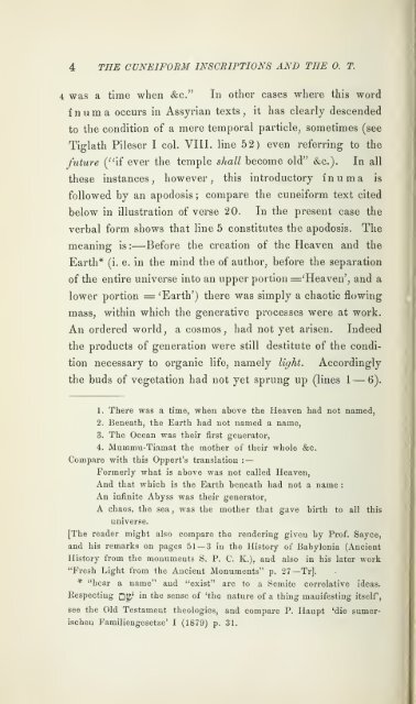 The Cuneiform inscriptions and the Old Testament; - The Search For ...