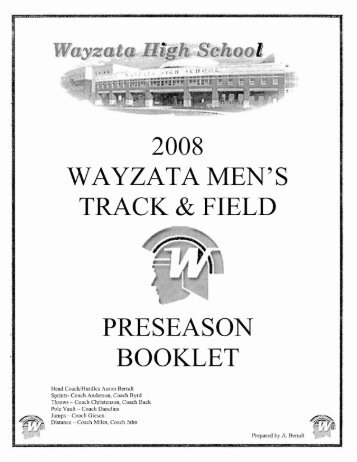 Wayzata Boys Track 2007 Final Performance List - Wayzata Public ...