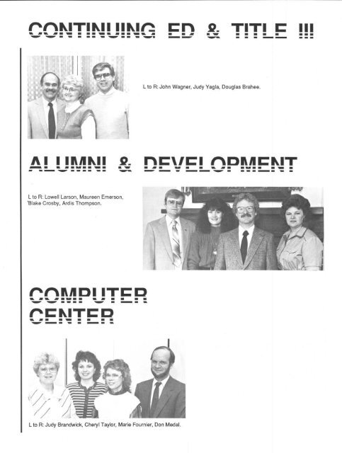 Trojan 1988 - Yearbook - University of Minnesota, Crookston