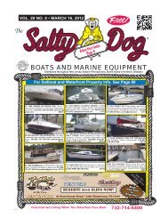 SLIPS AVAILABLE - The Salty Dog