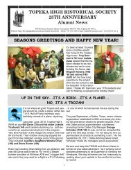 Seasons Greetings And Happy New Year! - Topeka High website