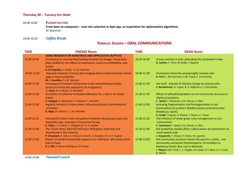 5th congress european sections of the iussi - MDB Enterprise srl