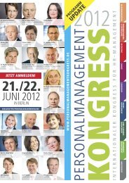 Talent Management - Personalmanagementkongress