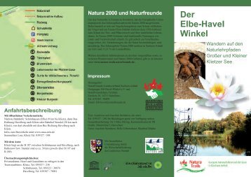 Flyer mit 12 MB Externe Internetseite - NaturFreunde Deutschlands