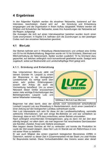 Projektbericht (pdf) - Institut für ökologischen Landbau - Boku