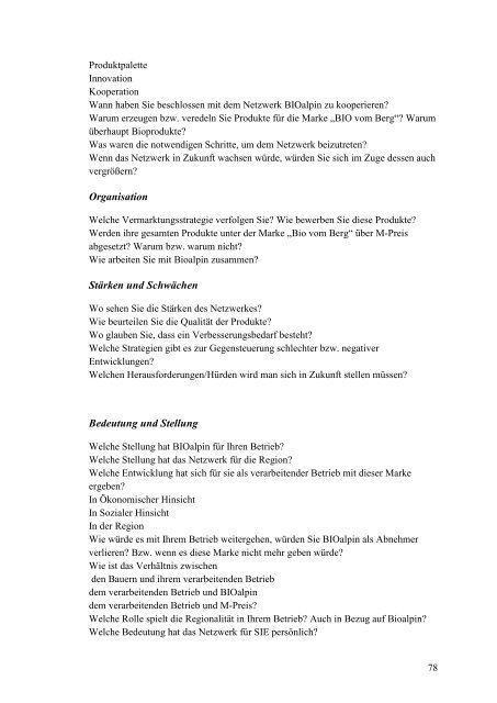 Projektbericht (pdf) - Institut für ökologischen Landbau - Boku