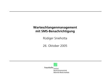 Warteschlangen-Management-System ...