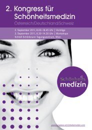 2. Kongress für Schönheitsmedizin