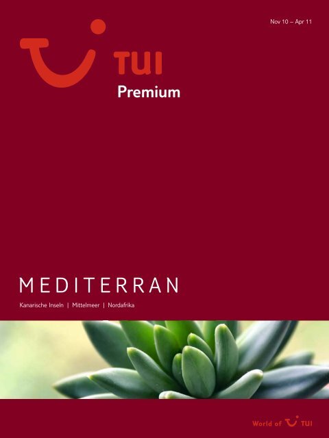 TUI - Premium: Mediterran - tui.com - Onlinekatalog