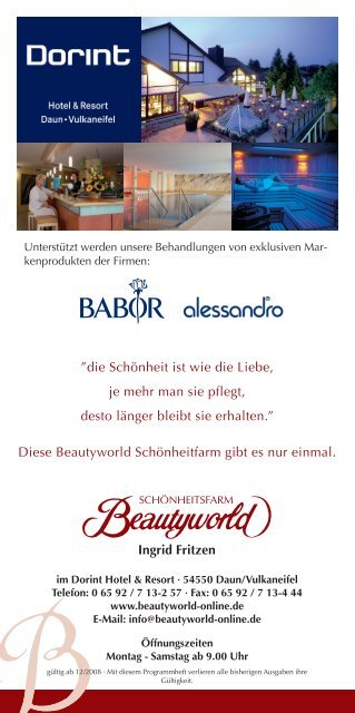 Flyer Beauty Daun END - Beautyworld Daun