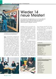 Wieder 14 neue Meister! - Glasfachschule Kramsach