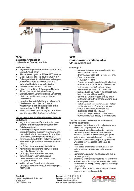 Werkzeug Katalog 2010 - Arnold Gruppe