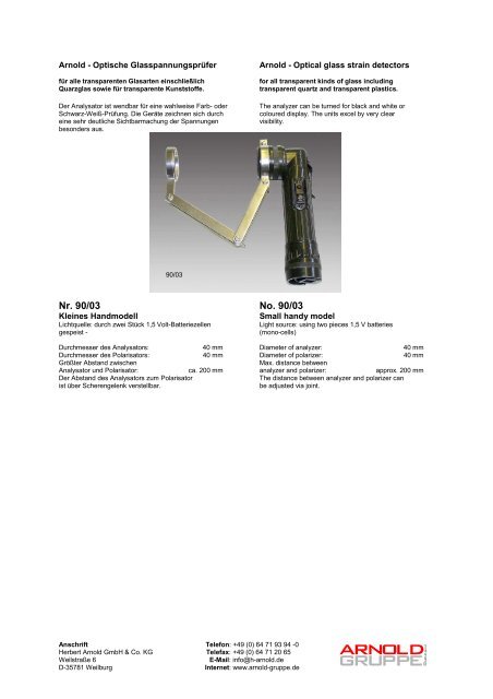 Werkzeug Katalog 2010 - Arnold Gruppe